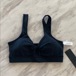 Twist Front Workout Bra